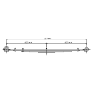 دست فنر چرخ جلو International/Navistar S-series