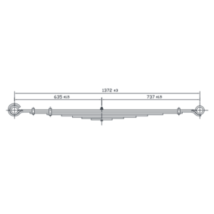 دست فنر چرخ جلو Navistar International 824/1854