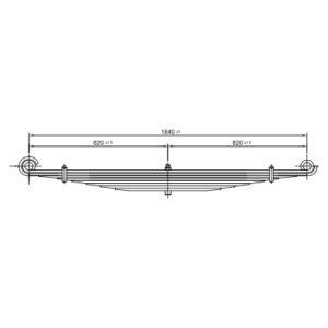 دست فنر چرخ جلو Renault Kerax